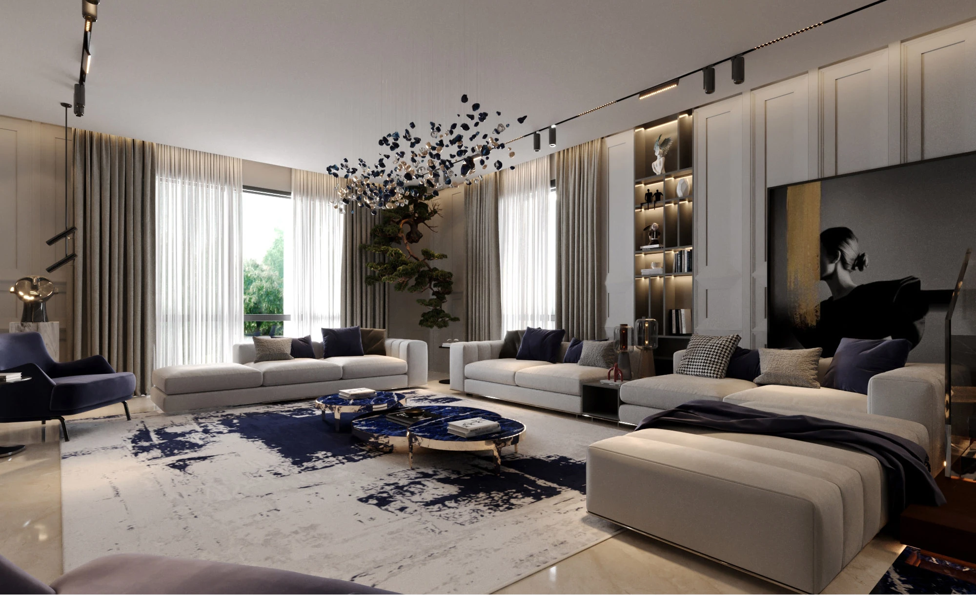 Al Malqa Luxury Villas interior