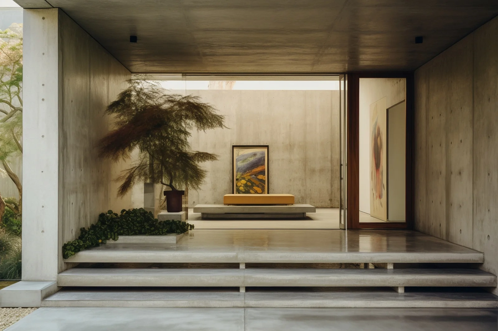 Brutalist Interior Design