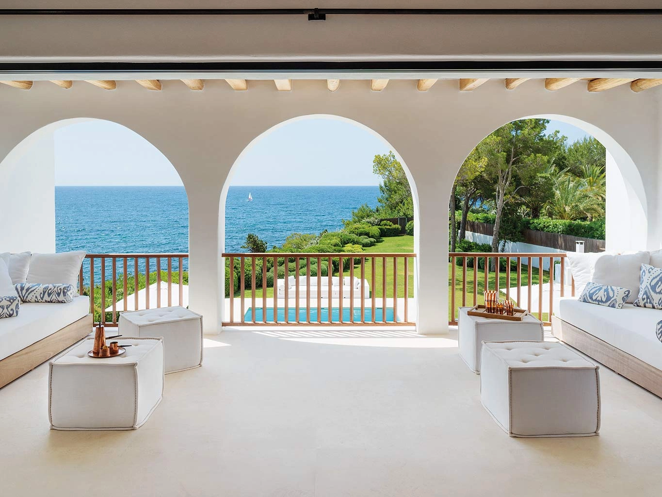 Mediterranean style furniture in Ibiza