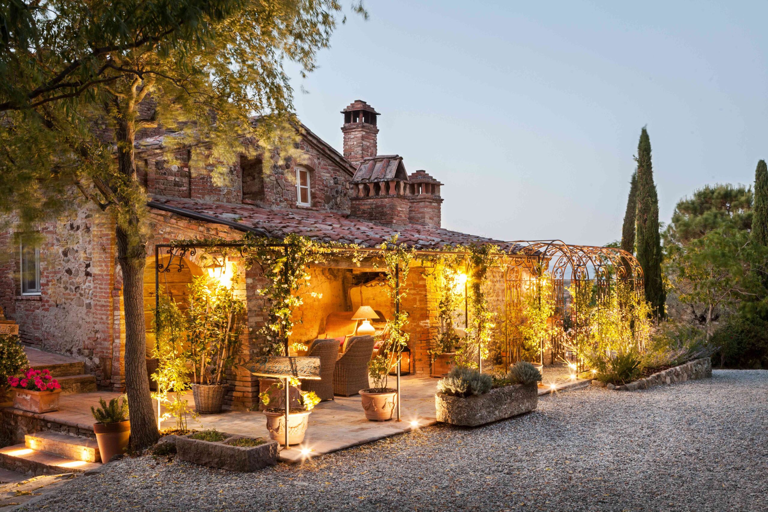 Tuscan Villa Architecture in full display