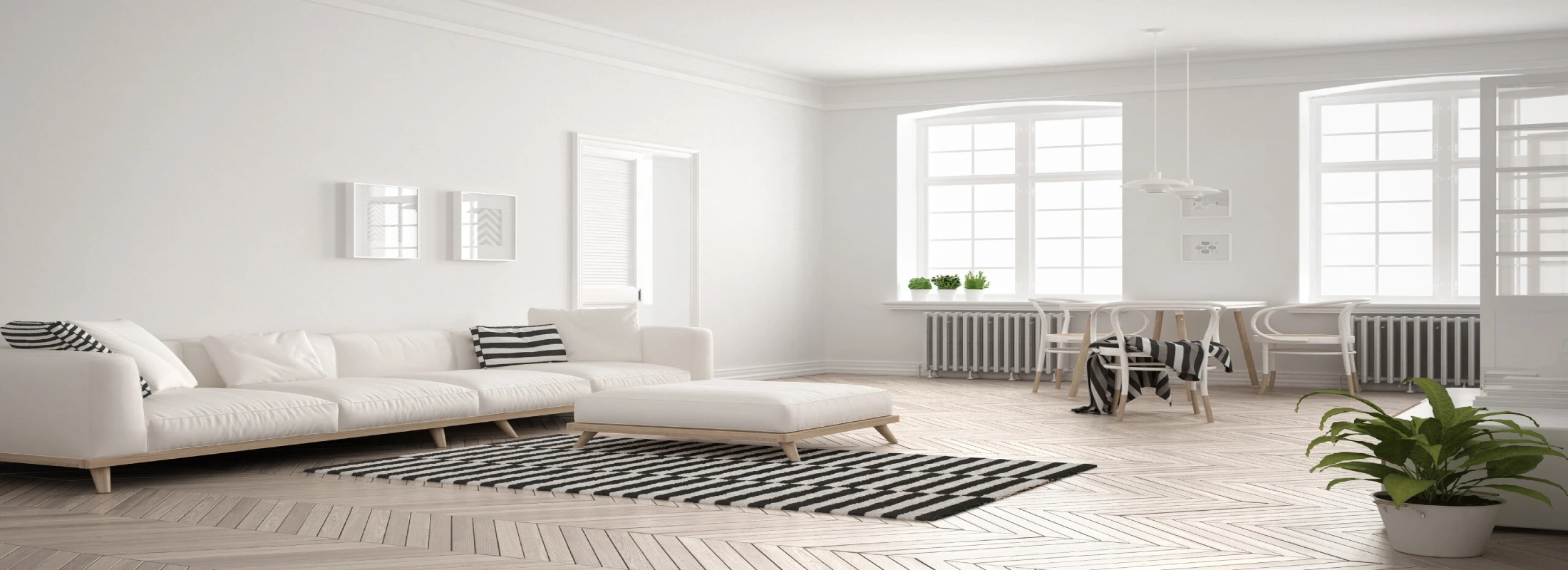 Ethical Luxury Interiors, displayed in a white room