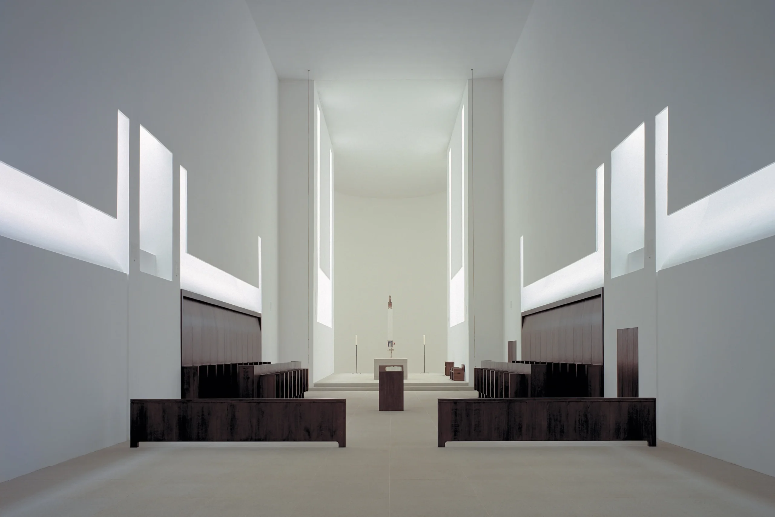 Architectural Interiors by John Pawson: Abbey of Our Lady of Nový Dvůr Guesthouse