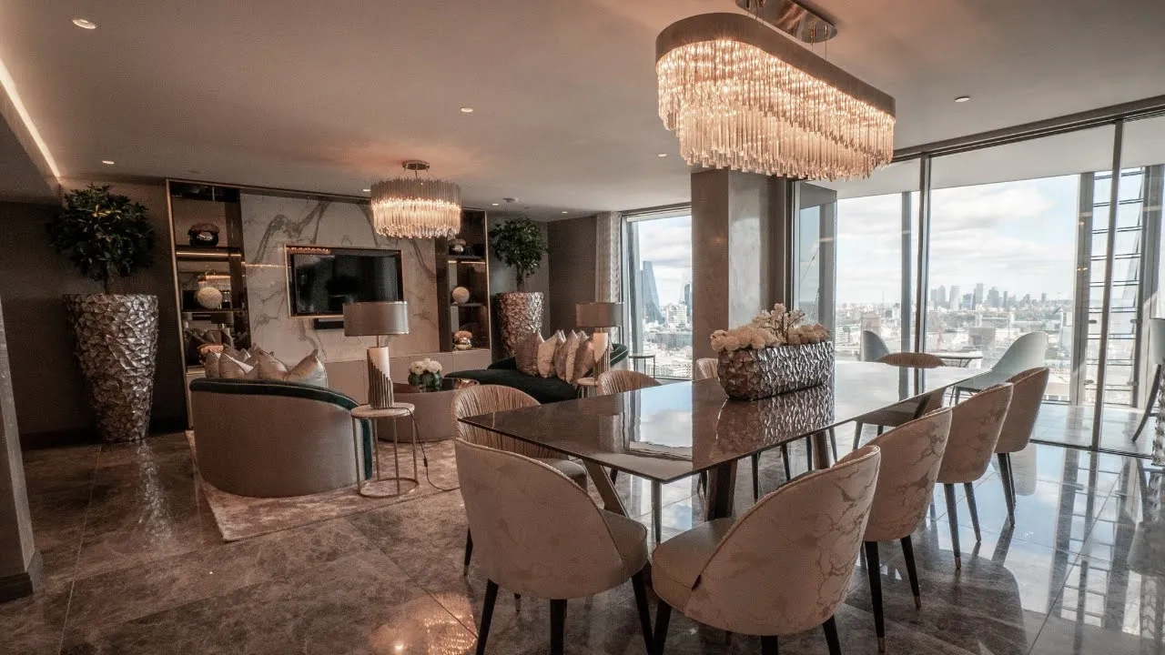 Tactile Design demonstration in luxury dining room
