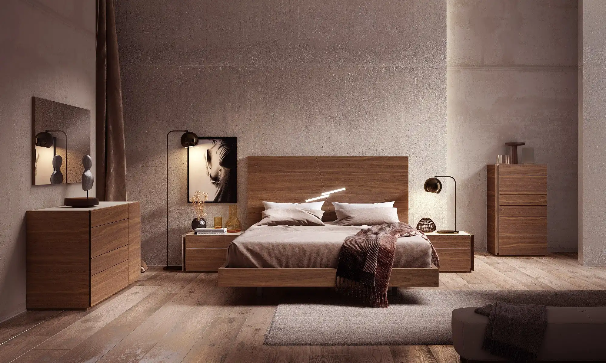 Wooden Furniture in Handcrafted luxury Interiors