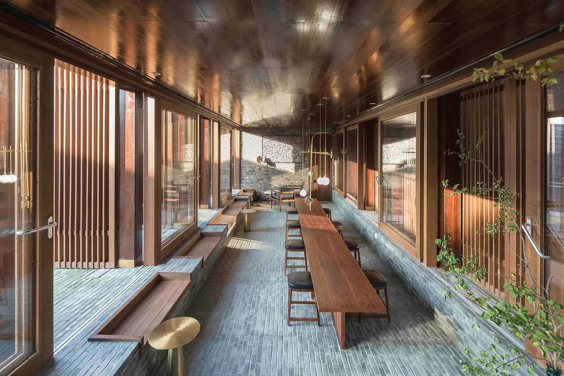 Large hall with Neri&Hu furniture and design