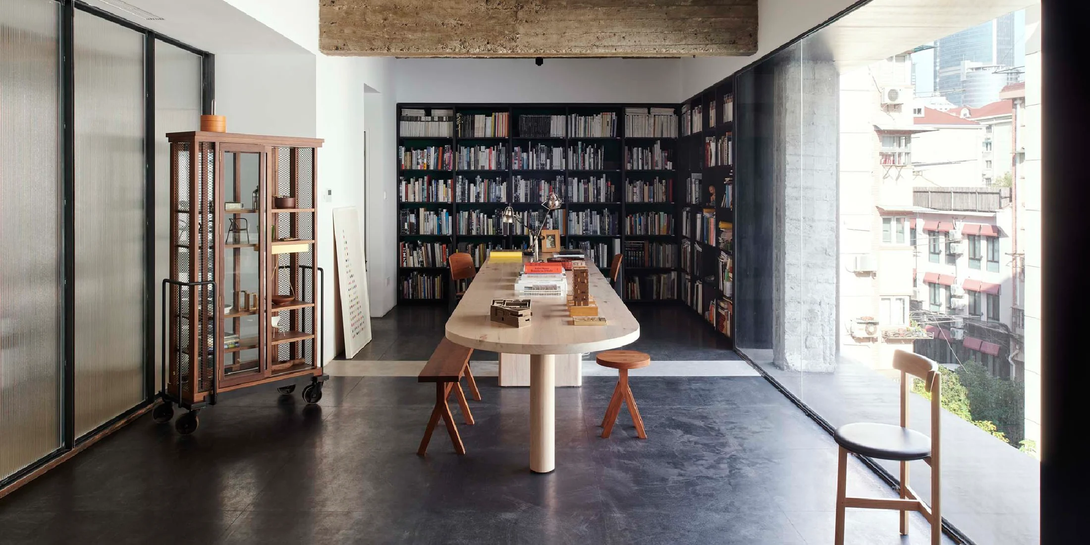Neri&Hu interior design room, designed like a studio